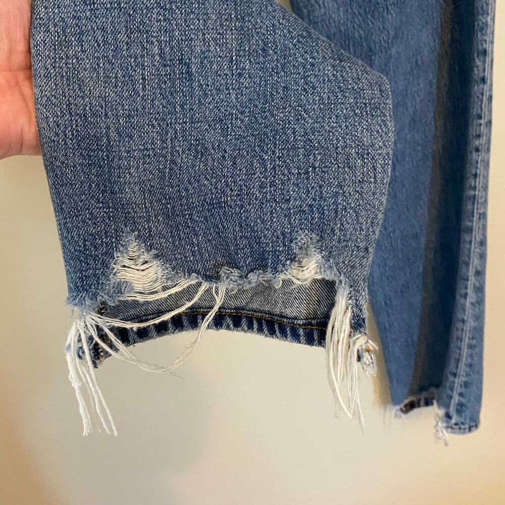 PISTOLA Presley High Rise Roller Blue Jeans in Alternatives Size 26 - Picture 9 of 10